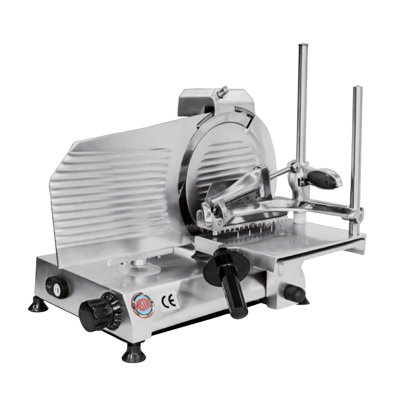 Affettatrice verticale Mistro VM 250 Economica con Braccio Grande CE