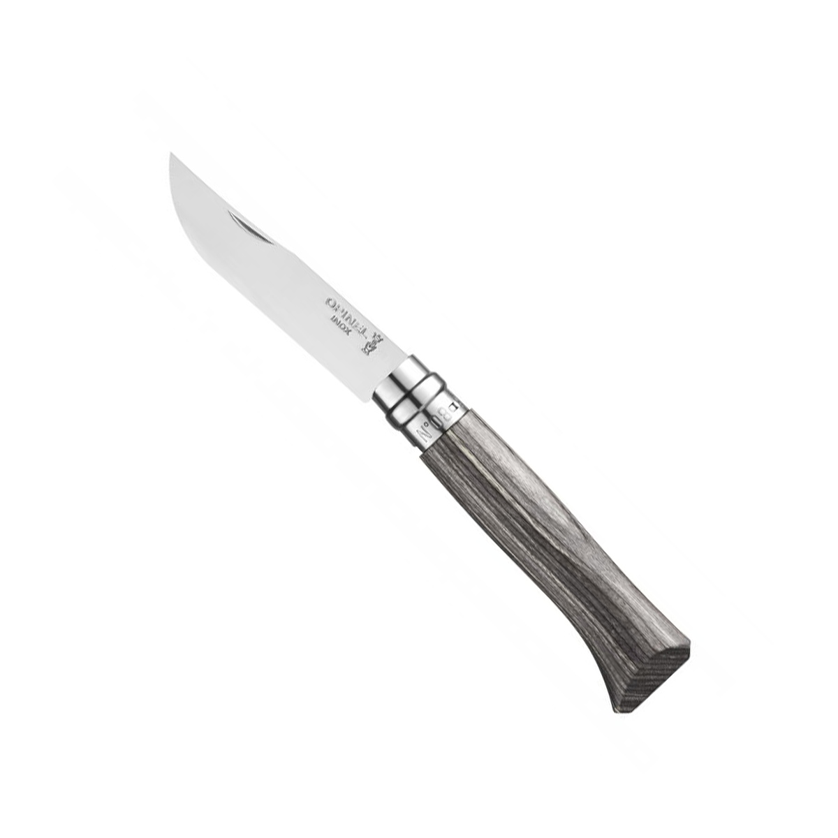 Coltello a serramanico da collezione Opinel n°8 Lamellato Ardesia
