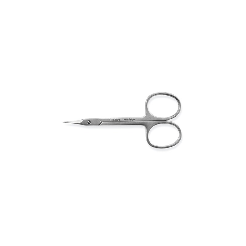 Forbici per pelle inox anelli quadri punte lancia curve Sharps