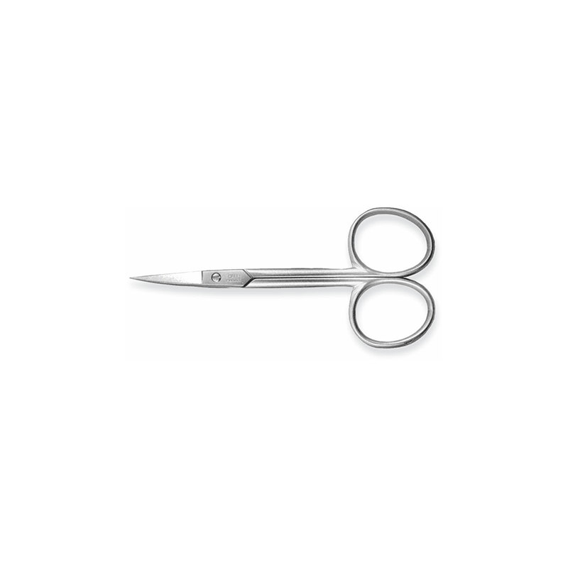 Forbici per pelle nichelate rette Sharps