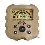 Metal Detector Ground EFX Storm Series MX50