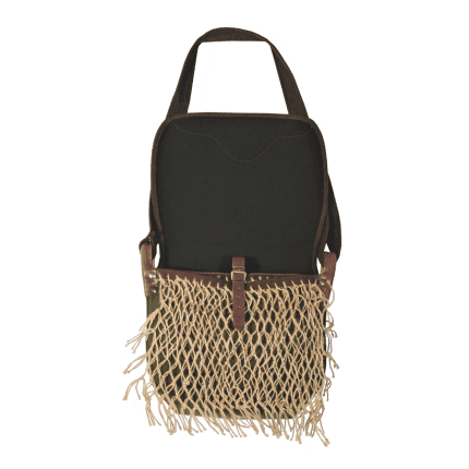 Carniere porta selvaggina Venturini in Cordura DuPont con rifiniture in pelle