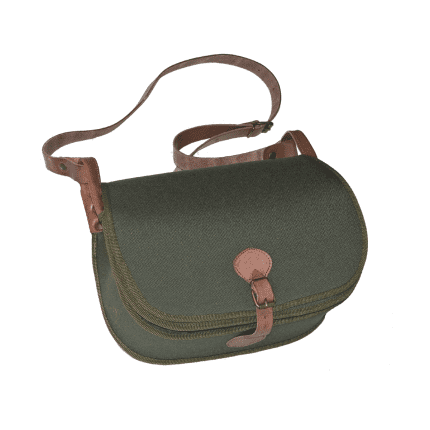 Carniere porta selvaggina Venturini in Cordura DuPont con tasca e finiture in pelle