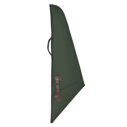 Fodero tronchino per fucile Venturini in Cordura DuPont con maniglia e rifiniture in pelle