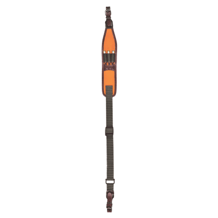 Tracolla per carabina Venturini in Cordura DuPont con spallaccio e 3 celle elastiche Arancione