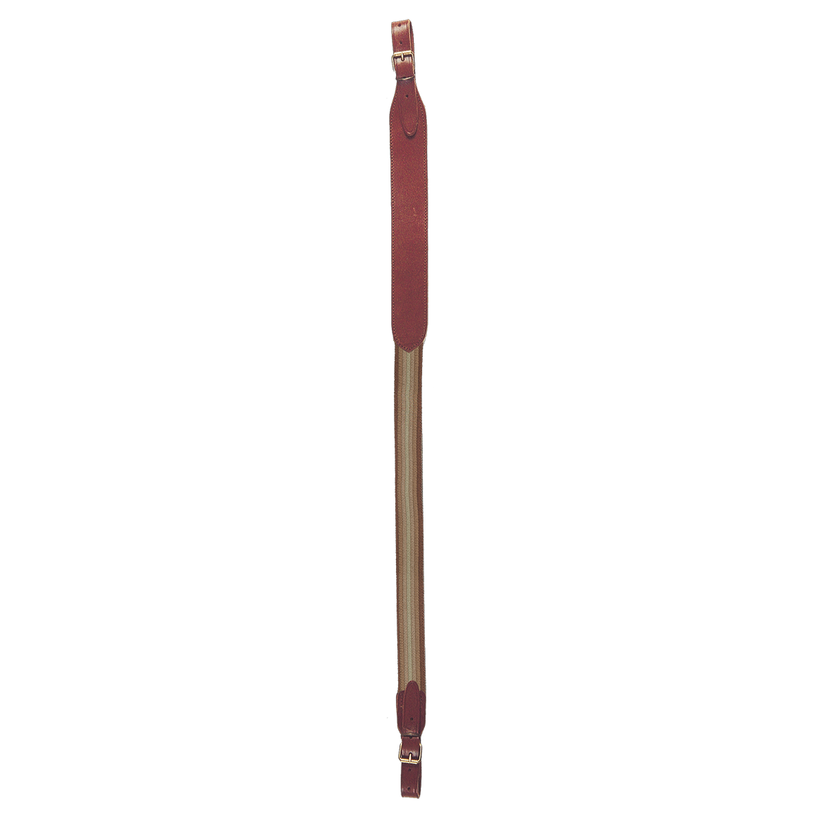 Tracolla per fucile Venturini elastica con spallaccio (30 mm) Marrone, nocciola e panna Tracolla per fucile Venturini elastica con spallaccio (30 mm) Marrone, nocciola e panna
