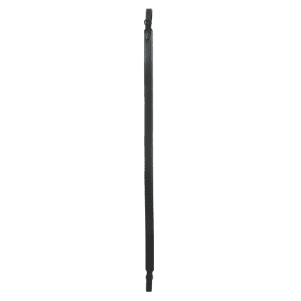 Tracolla per fucile Venturini in pelle nera (27 mm)