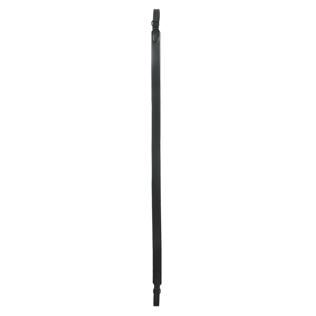 Tracolla per fucile Venturini in pelle nera (27 mm) Tracolla per fucile Venturini in pelle nera (27 mm)